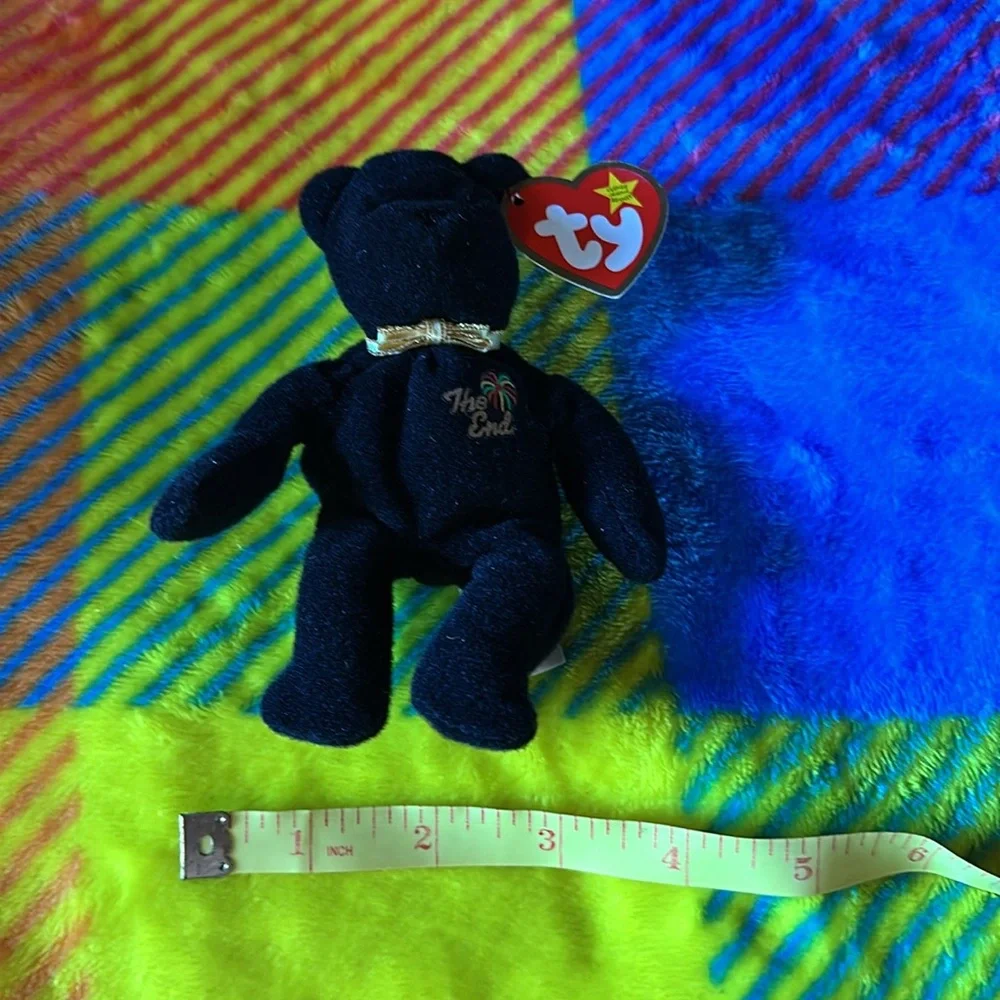 Ty The End the Bear Teenie Beanie Baby